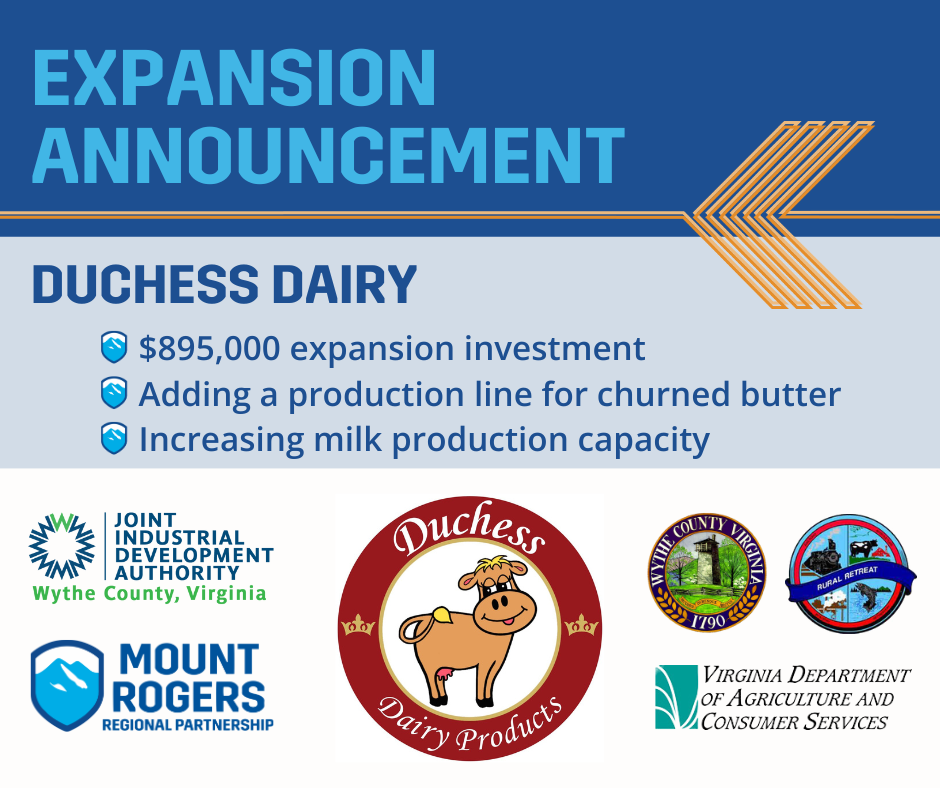 Duchess Dairy Expansion Announcement